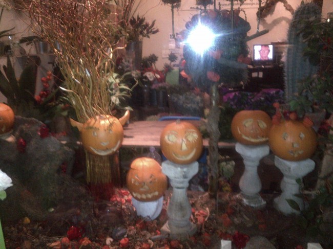 send flowers for Halloween