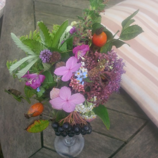 riverbank Eton College flowers